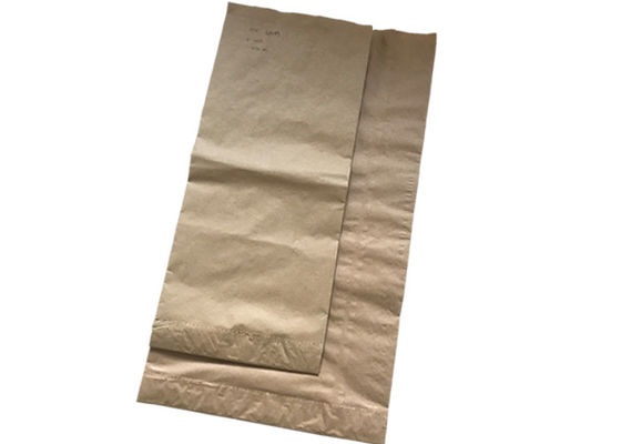 Kemasan Kelapa Food Grade Pinch Bottom Paper Bags Cetak Logo Daur Ulang