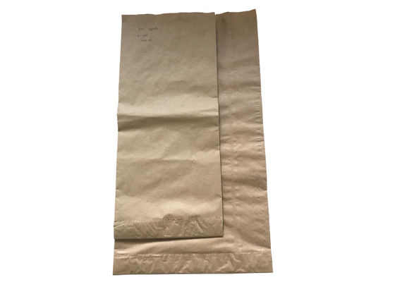 Tas Kertas Kraft Coklat Atau Kuning Daur Ulang Kraft Paper Sack Tas Kemasan Pakan Hewan Peliharaan