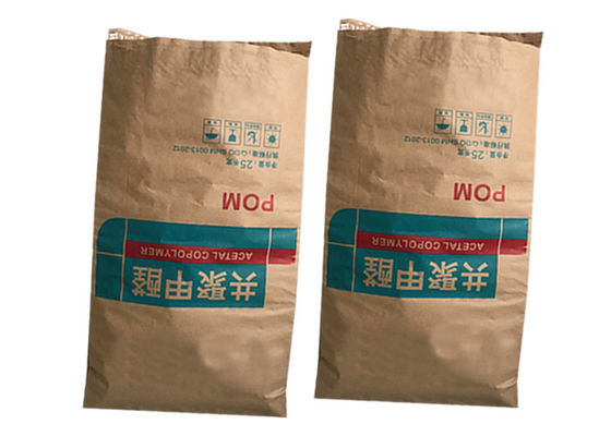Biodegradable Pinch Bottom Paper Bag Paket Makanan Tas Kertas Kekuatan Tinggi