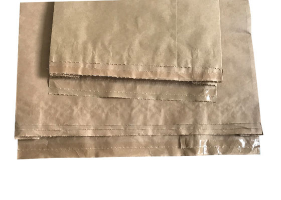 10kg 20kg Tas Kertas Multiwall Mulut Terbuka Dijahit Flexo Print