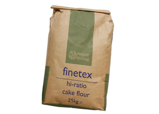 25kg Custom Logo Paper Poultry Feed Bag Untuk Dog Feed Cat Litter Seed