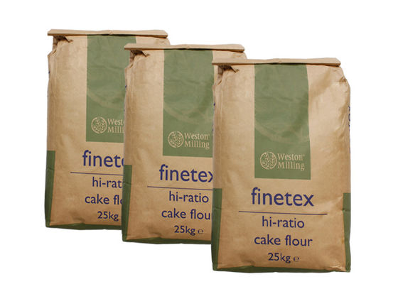 25kg Custom Logo Paper Poultry Feed Bag Untuk Dog Feed Cat Litter Seed