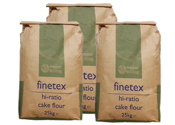 2 Lapisan Multiwall Kraft Paper Bags Dog Feed Cat Litter Packing
