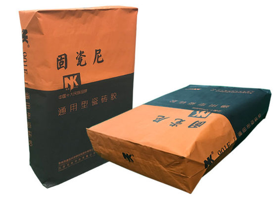 Membangun Tas Kertas Multi Layer Industri Untuk Bubuk Dempul 15kg 20kg 25kg