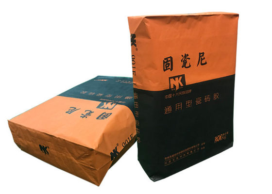 4ply Multiwall Kraft Paper Bags Untuk Water Resistant Putty Powder
