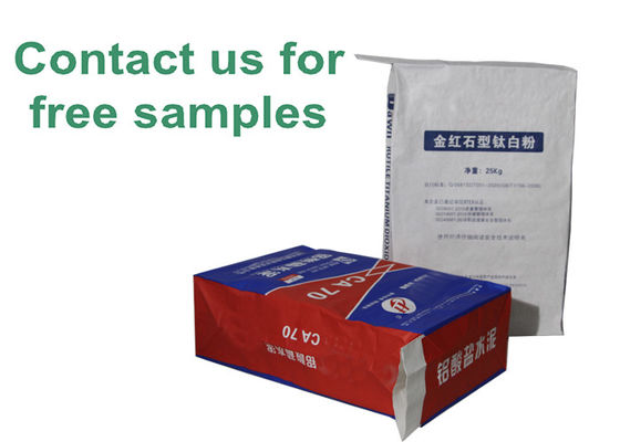20kg Tile Adhesive Bag Kustom Gypsum Powder Kraft Paper Valve Packaging Bag