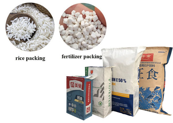 25kg 20kg 50kg Multiwall Kraft Paper Valve Bag Sack Untuk Kemasan Bahan Bubuk