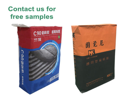 20kg 25kg 40kg 50kg Multiwall Kraft Paper Bags Dry Mortar Cement Bag