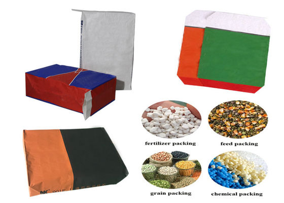 Kantong Kertas Kraft Multiwall Daur Ulang Ramah Lingkungan Food Grade Kantong Kertas Tepung Terigu