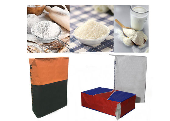 Bio - Degradable Kraft Paper Valve Bag Penggunaan Industri Untuk Gypsum Plaster