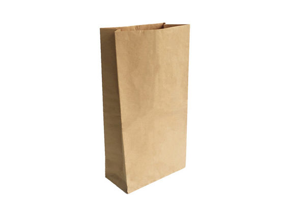 25kg Brown Multiwall Paper Bags Karung kertas Kraft Beras Daur Ulang