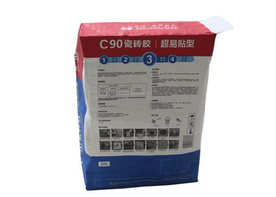 25kg Industri Karung Kertas Dinding Multi 20kg 25kg Kraft Paper Cement Bags PLA Lamination