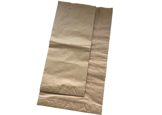 Pola Disesuaikan Mencubit Bawah Kantong Kertas Bentuk Menarik Tas 7 Warna Cetak Flexo