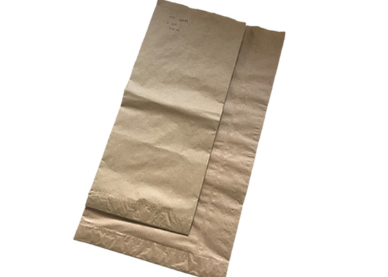 Food Grade Barbecue Charcoal Bags Non Slip Stabilitas Baik Multiwall Paper Sacks