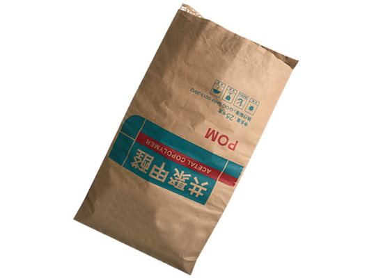 Kemasan Industri Pinch Bottom Paper Bag Untuk Susu Bubuk Tepung Kentang