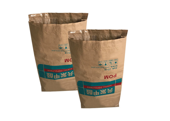Kemasan Industri Pinch Bottom Paper Bag Untuk Susu Bubuk Tepung Kentang