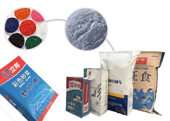 Tas Kemasan Kertas Kraft Coklat Alami yang Disesuaikan Flexo print