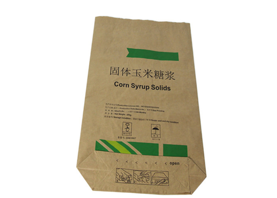 Kantong Kertas Industri Food Grade 20kg 25kg Susu Bubuk Skim Non Dairy Creamer