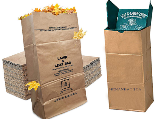 Kertas Rumput Dan Menolak Tas Rumput Kraft Multiwall