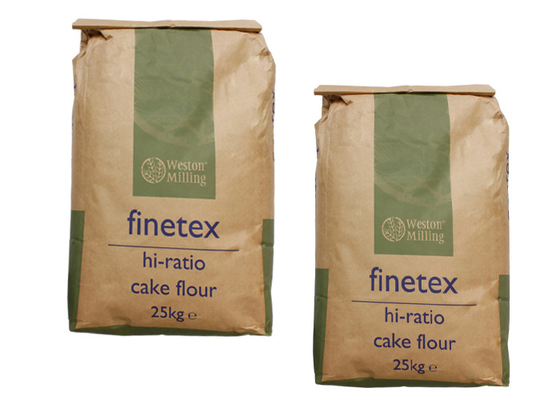 5kg 10kg 15kg 20kg 20LB 2 Layers Atau 3 Ply Multi Wall Paper Sacks Untuk Kemasan Tepung