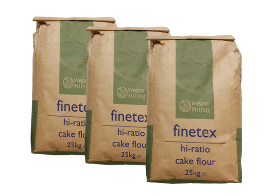 1-4 Ply Multi Wall Paper Sacks Untuk Kemasan Tepung Terigu Roti