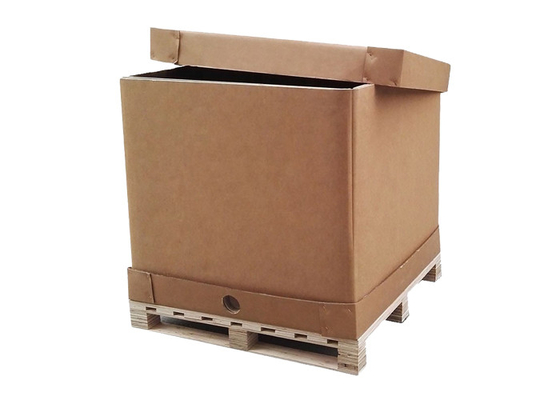 220l 1000l Food Grade Paper IBC Container Kotak Kemasan Fleksibel Untuk Air Massal