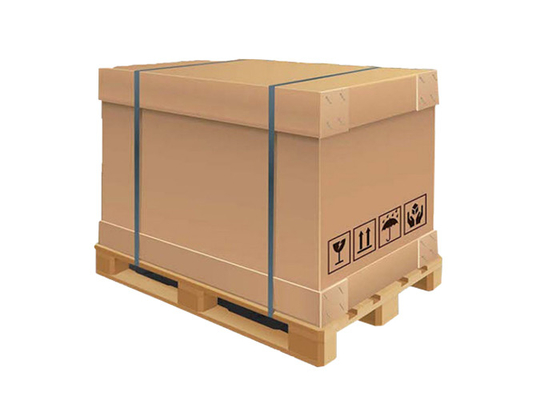 Paket Cairan Kertas 220l 1000l IBC Tank Container Dengan Valve