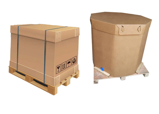 Kertas Sekali Pakai Lipat 1000 Ltr IBC Container Kotak Kemasan Food Grade Fleksibel