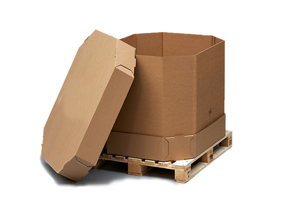 Food Grade Bulk Paper IBC Container Liquid Container Boxes Dilipat Menengah