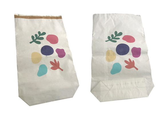 Resin Kimia Non Dairy Creamer Kraft Paper Packing Bag Logo Kustom 25KG