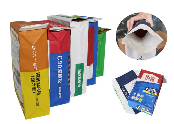 Aliran Sterilitas Terpisah Pe Film Industrial Paper Bags Standar GMP Kustom