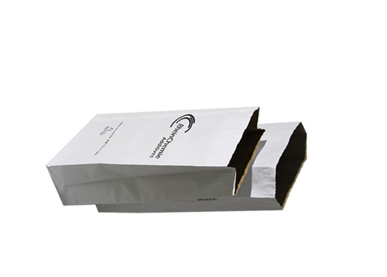 3 Layers Heat Sealed Paper Bags Trapesium Pocket Pembukaan Tahan Aus