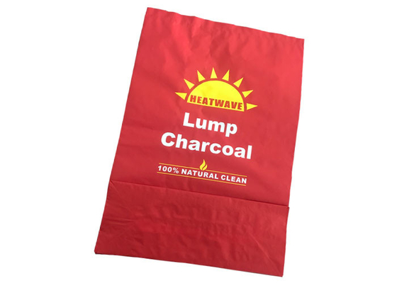 Tas Kemasan Kertas Kraft Cetak Logo Disesuaikan Untuk Kemasan Arang