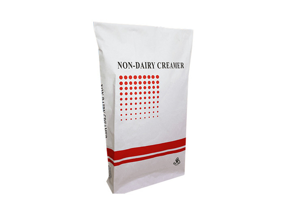 Heat Seal Kraft Paper Packaging Bag Food Grade White Brown Untuk Synanthrin